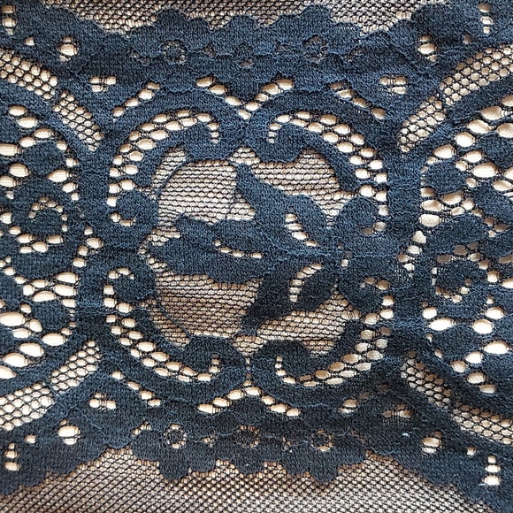 A’reve Black & Nude Lace Skirt - Picture 4 of 9